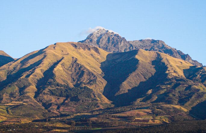 Climbing Cotacachi Volcano in Ecuador